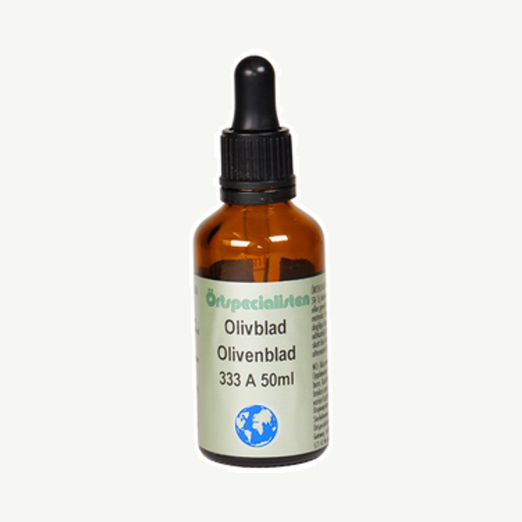 Förpackningen till Olivblad 333A 50ml