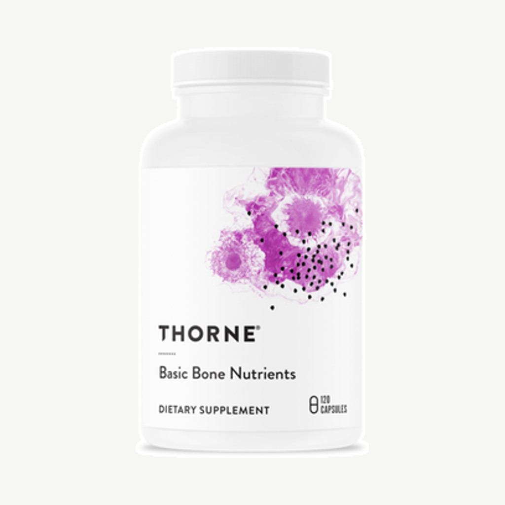 Förpackningen till Basic Bone Nutrients 120k