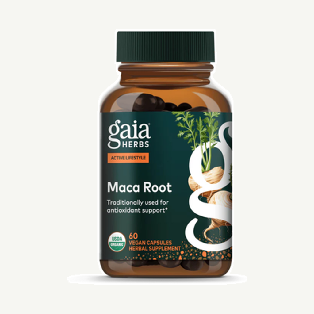 Förpackningen till Maca Root 60k