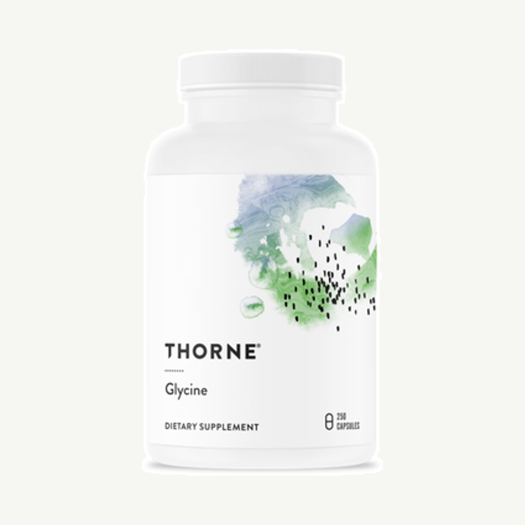 Förpackningen till Glycine 500mg 250k